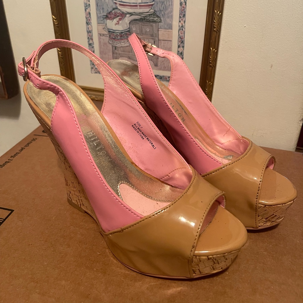 Paris Hilton Wedges